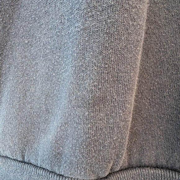 Vintage Morning Sun Unisex Size L Kitty Dog Cherry Blossoms Mock Sweatshirt Top - Picture 7 of 11